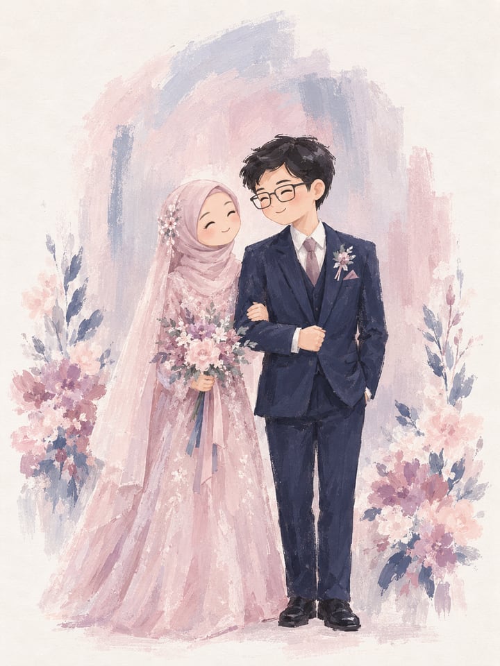 Gambar mempelai
